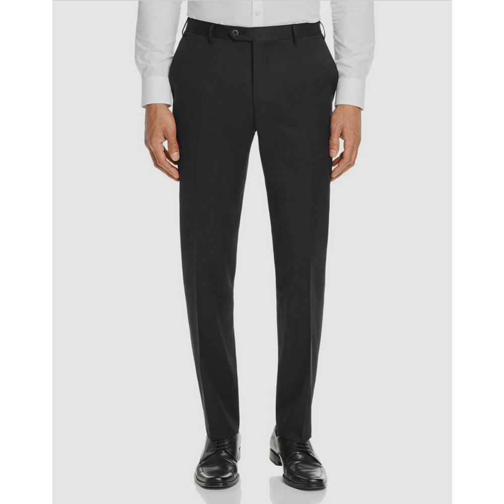 Corneliani Men Basic Solid Regular Fit Dress Pant… - image 1